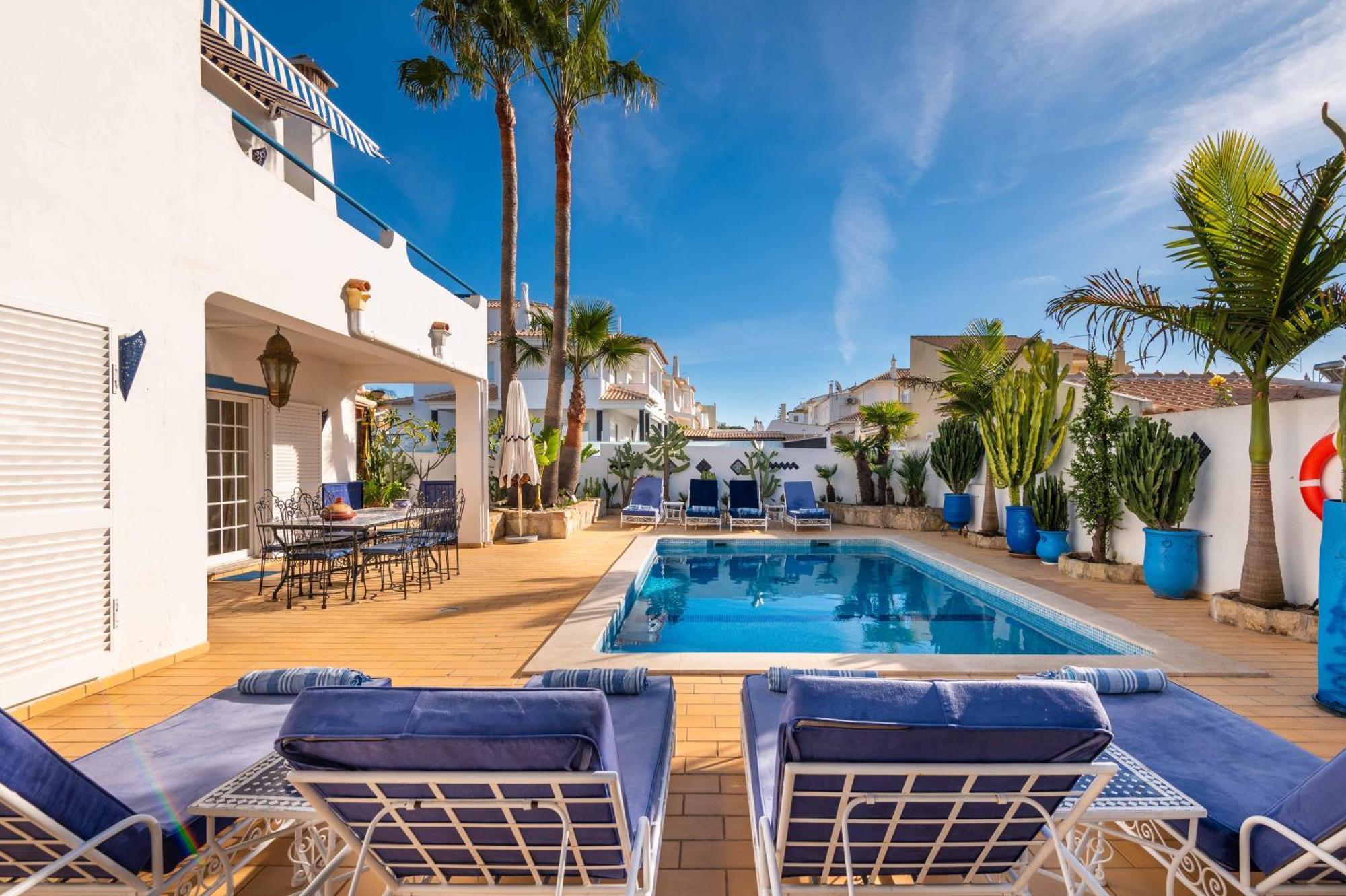 Villa Oasis Gale - Luxury Villa With Private Pool, Ac, Free Wifi, 5 Min From The Beach Albufeira Exterior foto